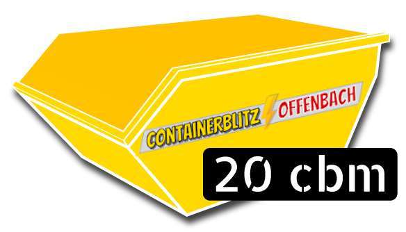 Containergröße 20 cbm | ARM Containerdienst